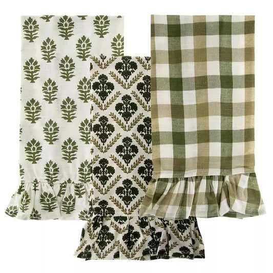 RUFFLE KITCHEN TOWEL