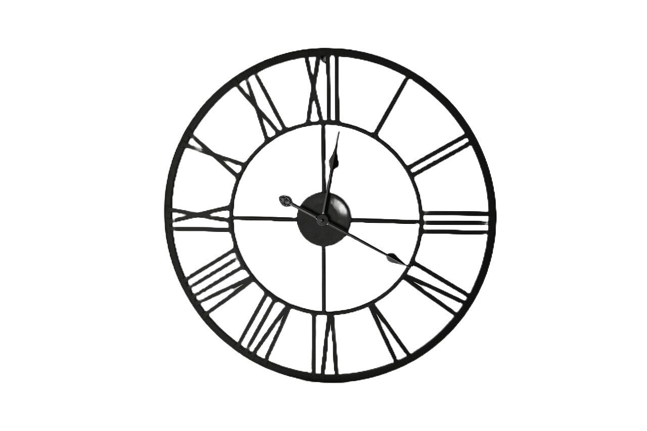 OUTDOOR BLACK CLOCK