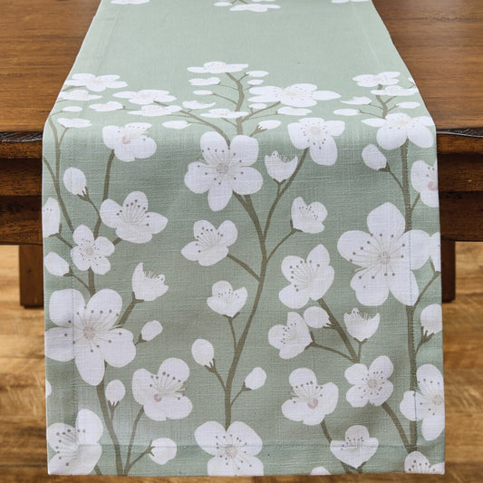 CHERRY BLOSSOM TABLE RUNNER 14" X 54"