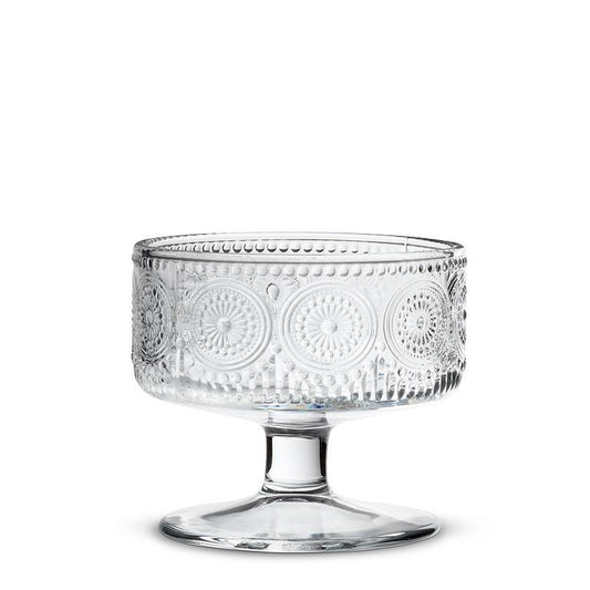 EMBOSSED PEDESTAL BOWL