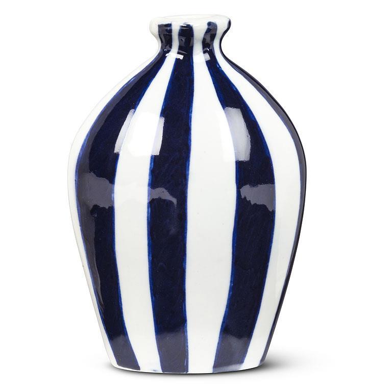 STRIPED BUD VASE