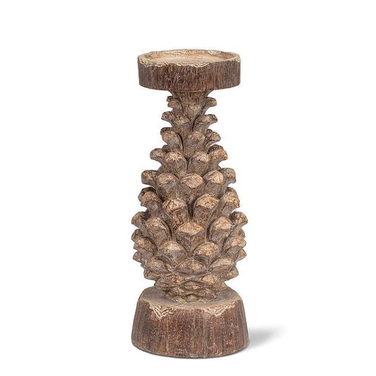 PINECONE PILLAR HOLDERS