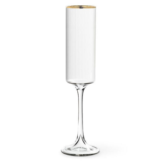 TIGHT VERTICAL OPTIC FLUTE W/ GOLD