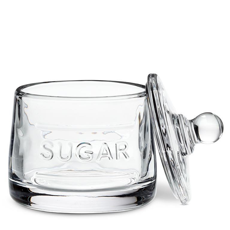 GLASS SUGAR JAR