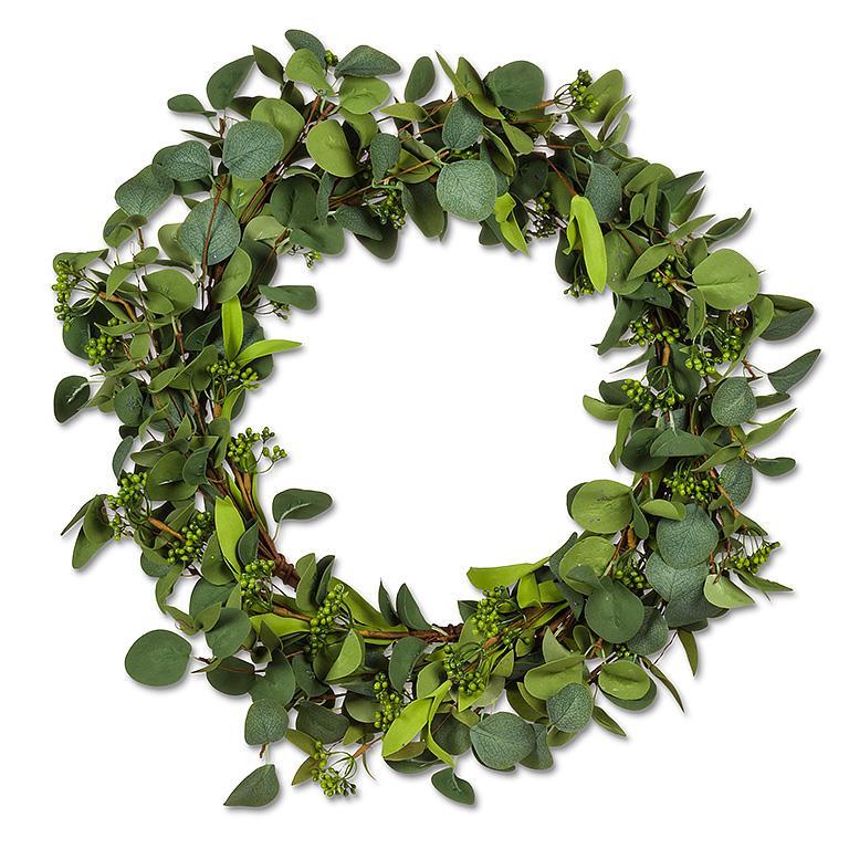 EUCALYPTUS & GREENERY WREATH