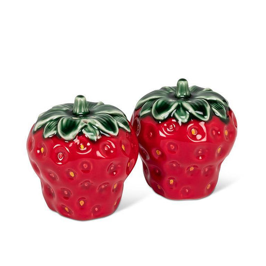 STRAWBERRY SALT AND PEPPER SHAKER