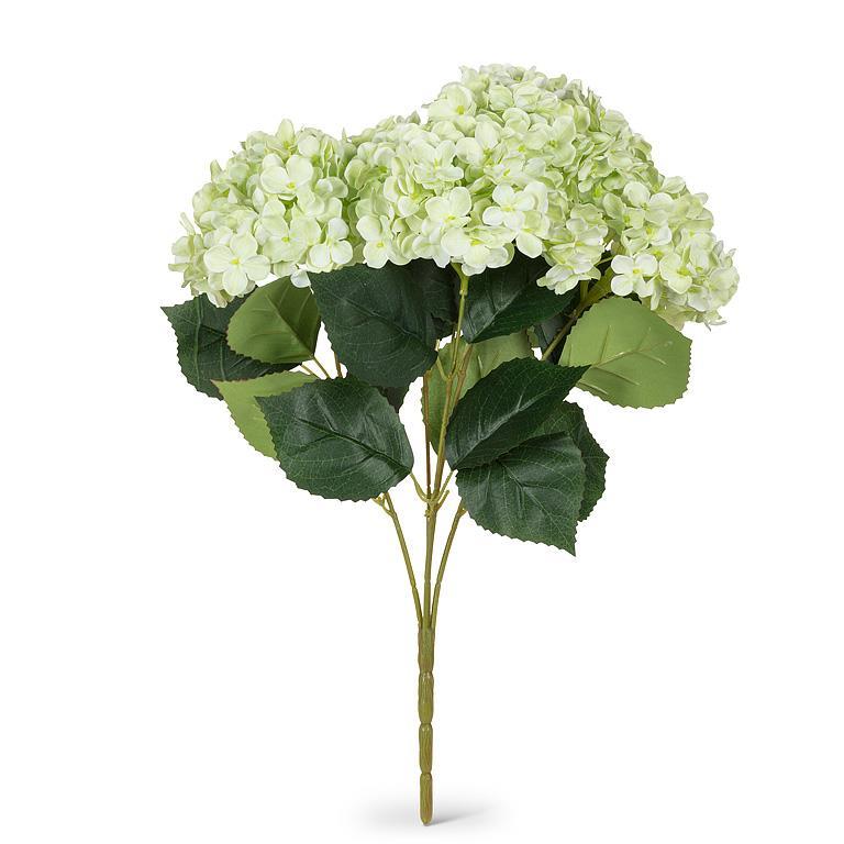REAL TOUCH HYDRANGEA GREEN 5PC