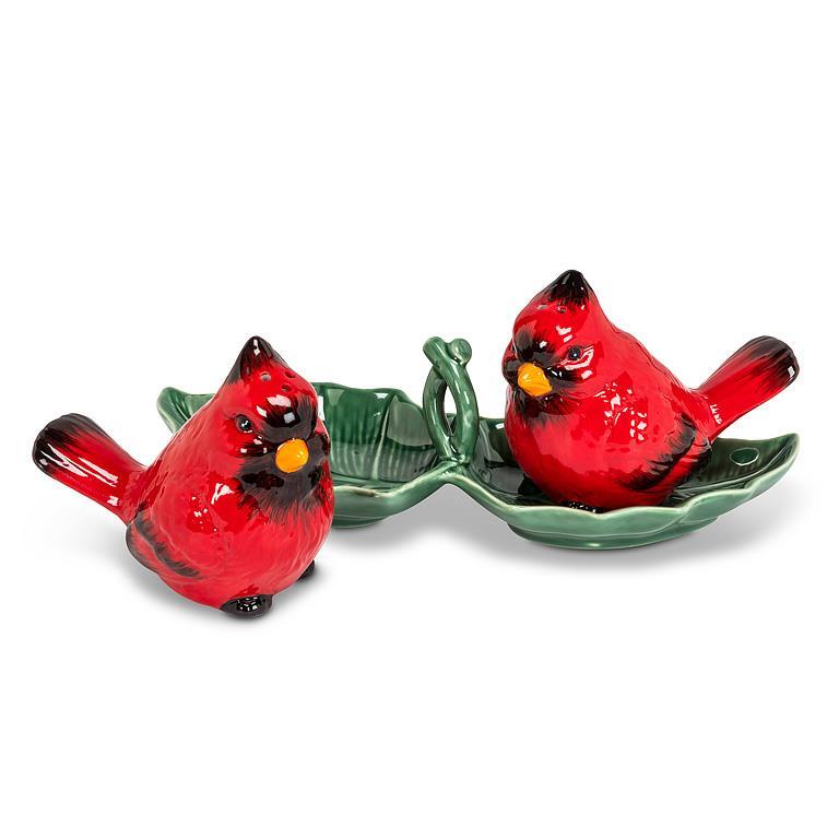 CARDINAL SALT & PEPPER SHAKER