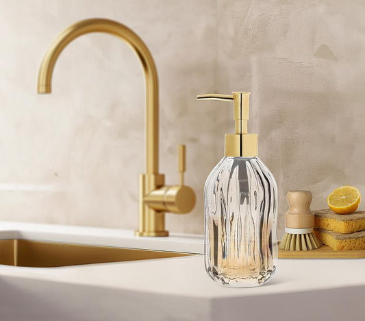 FLUTED SOAP/LOTION PUMP