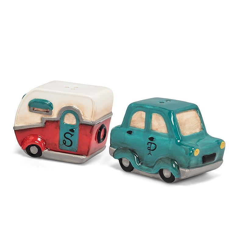 CAMPING  SALT & PEPPER SHAKERS
