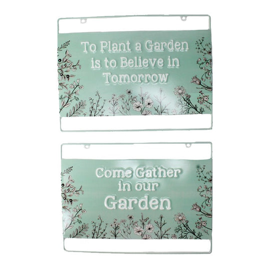 GARDEN PLAQUES