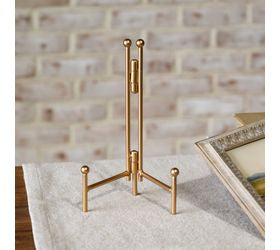 GOLD STRAIGHT BACK EASEL