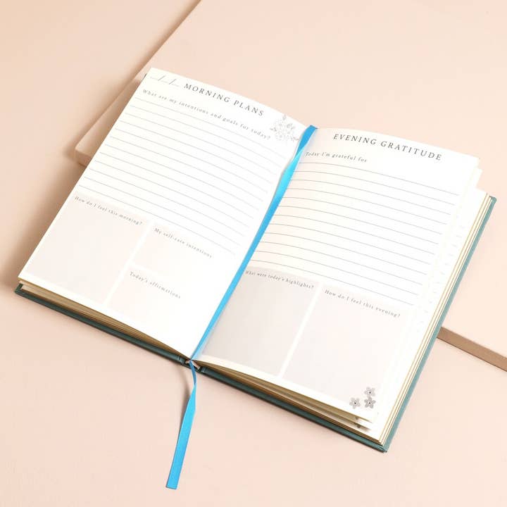 FLORAL DAILY GRATITUDE JOURNAL
