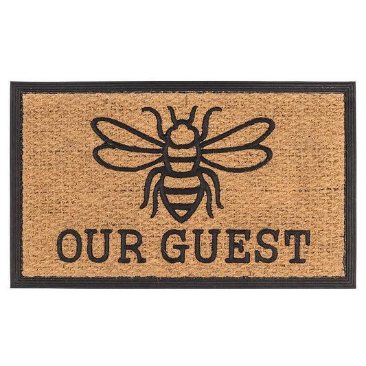 BEE OUR GUEST DOORMAT