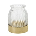 WYSTERIA GOLD VASE