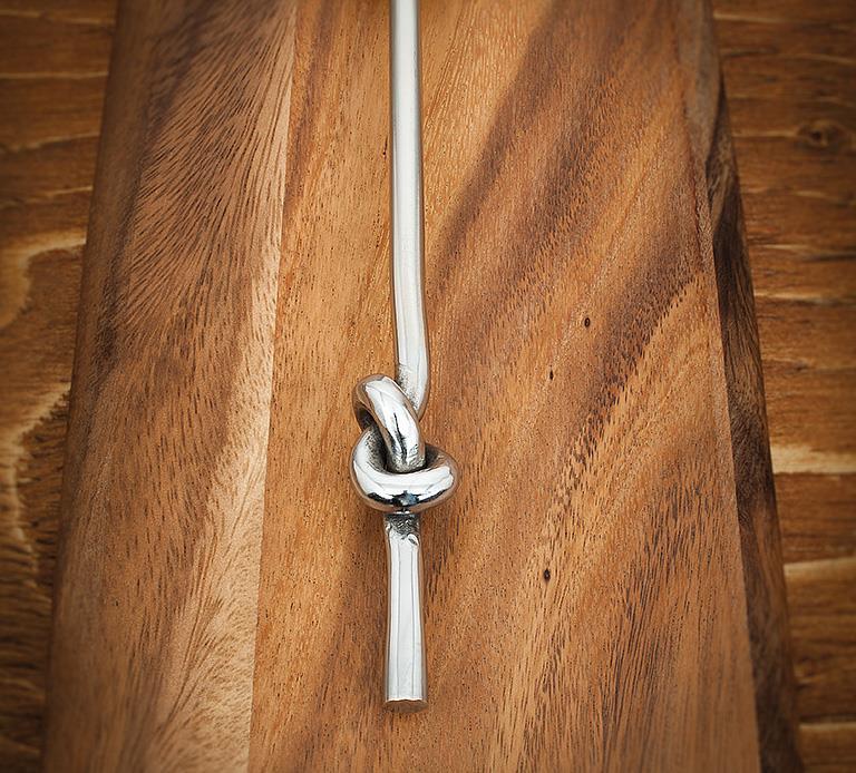 OLIVE SPOON W/ KNOT HANDLE