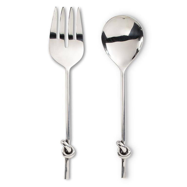 KNOT HANDLE SALAD SERVERS