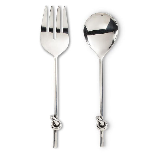KNOT HANDLE SALAD SERVERS