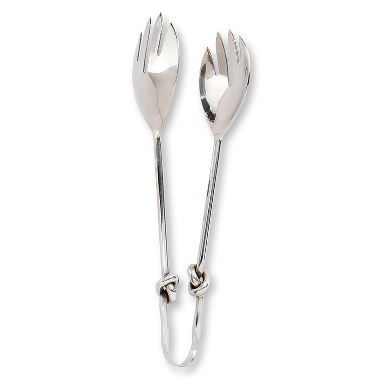SALAD TONGS W/ KNOT HANDLE