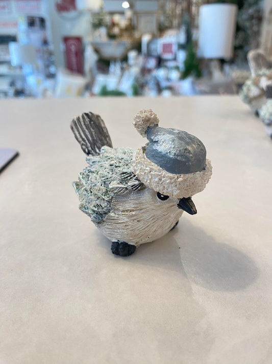 SMALL RESIN WINTER BIRD