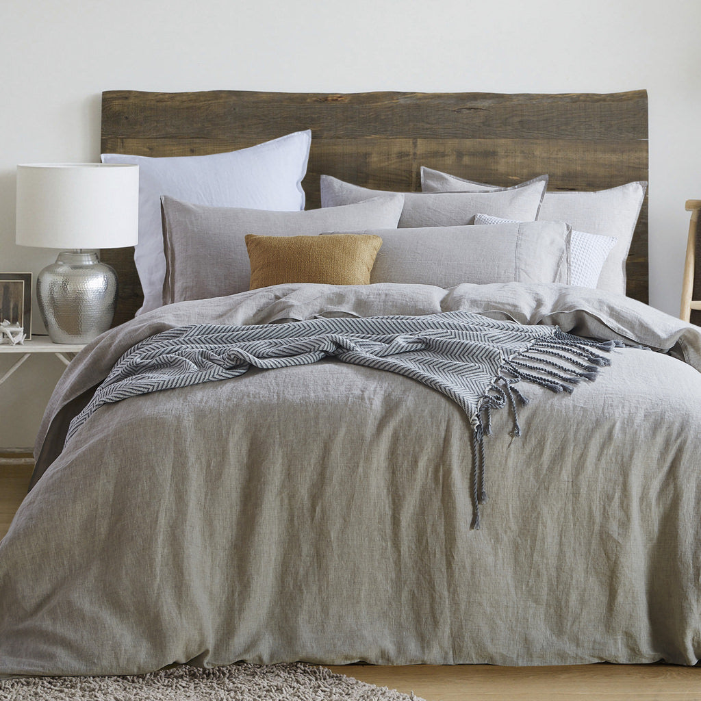 NATURAL LINEN DUVET SET