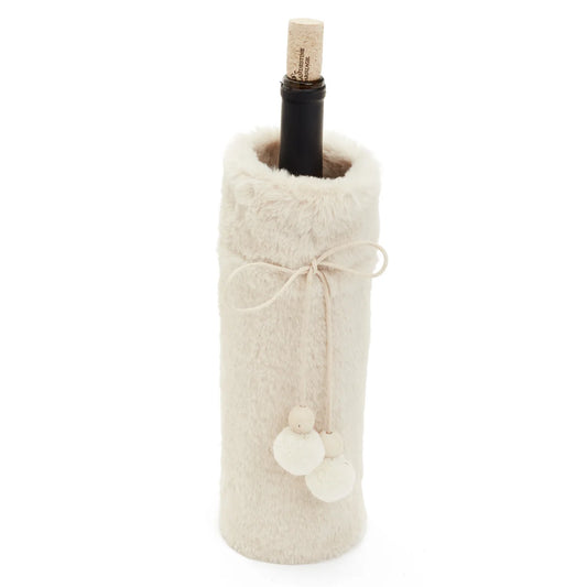 FUR WINE BOTTLE BAG