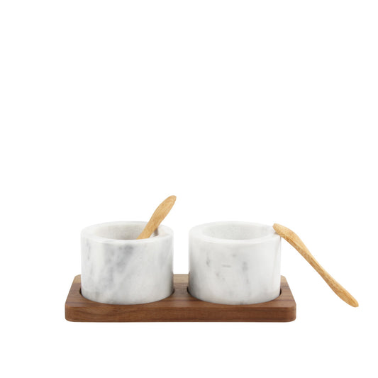 TAPAS ACACIA MARBLE SET