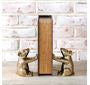 GOLD MOUSE BOOKENDS