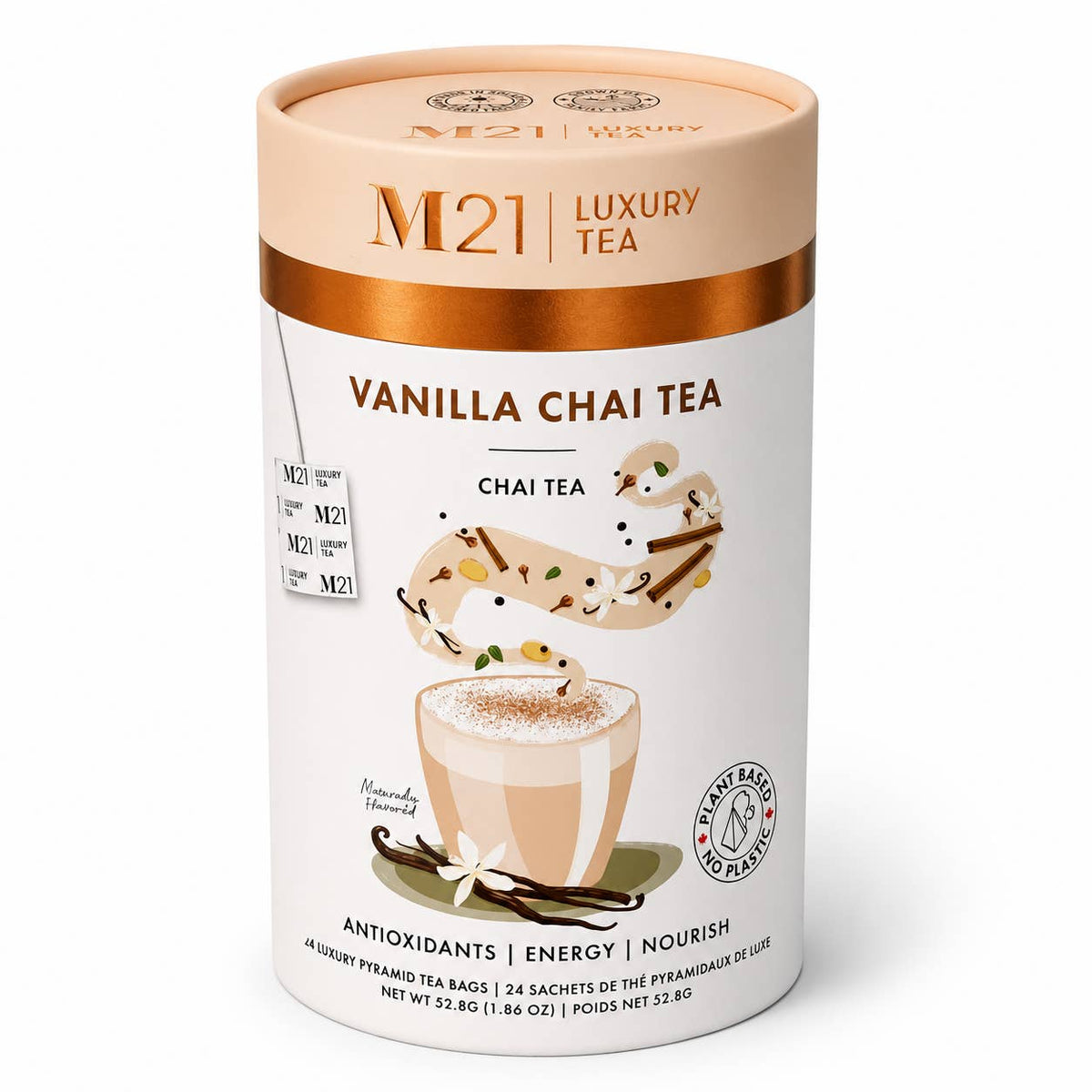 VANILLA CHAI HERBAL TEA
