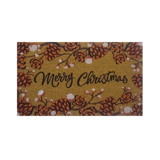 MERRY CHRISTMAS COIR MAT