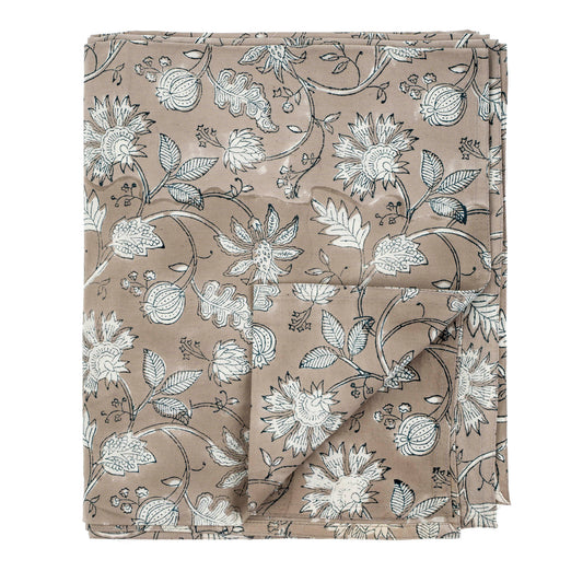 SIERRA BLOCK PRINT TABLECLOTH
