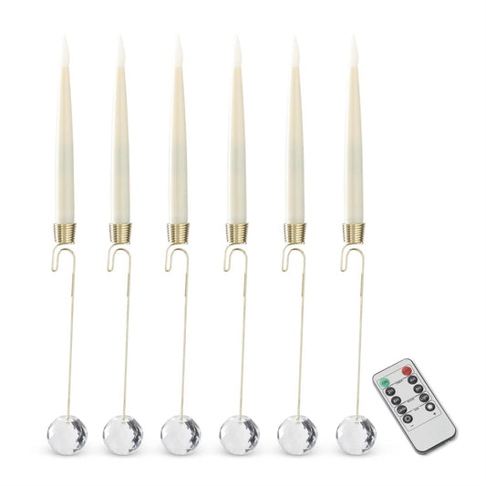 GLASS LED PENDANT HANGING ORNAMENTS