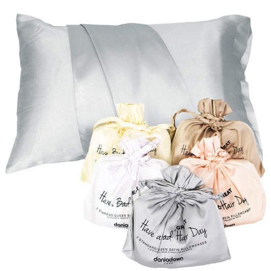 SATIN PILLOWCASE - 2PC