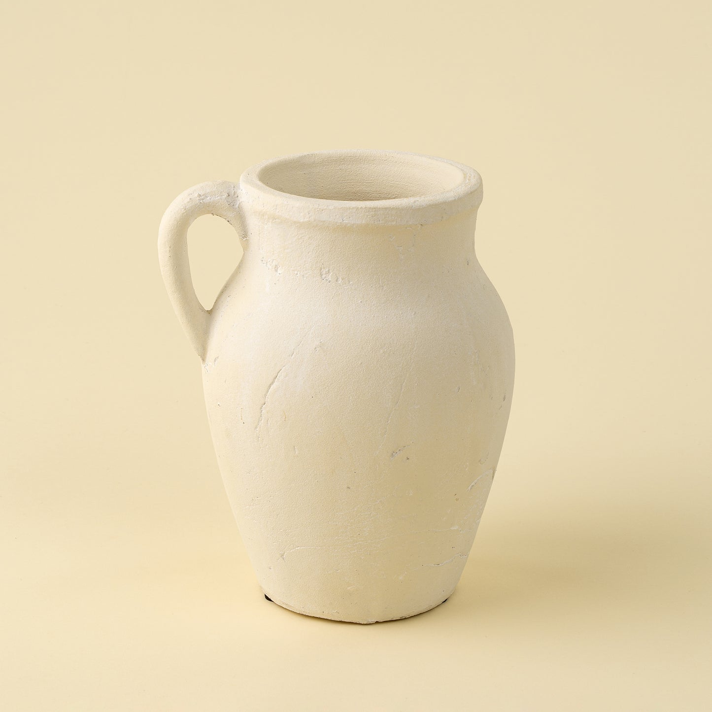 CREAM RHODES PITCHER VASE