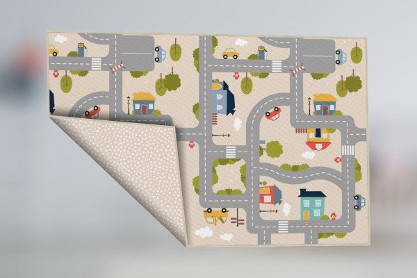 CITY REVERSIBLE WATERPROOF PLAY MAT