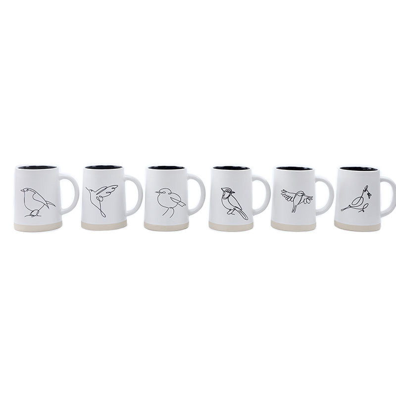 BIRD SKETCH MUGS