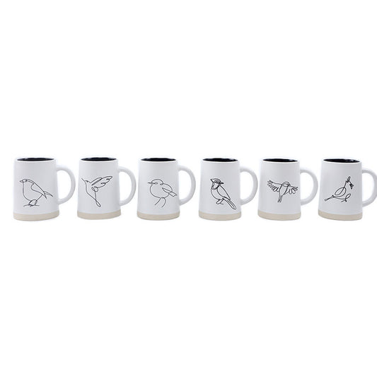 BIRD SKETCH MUGS