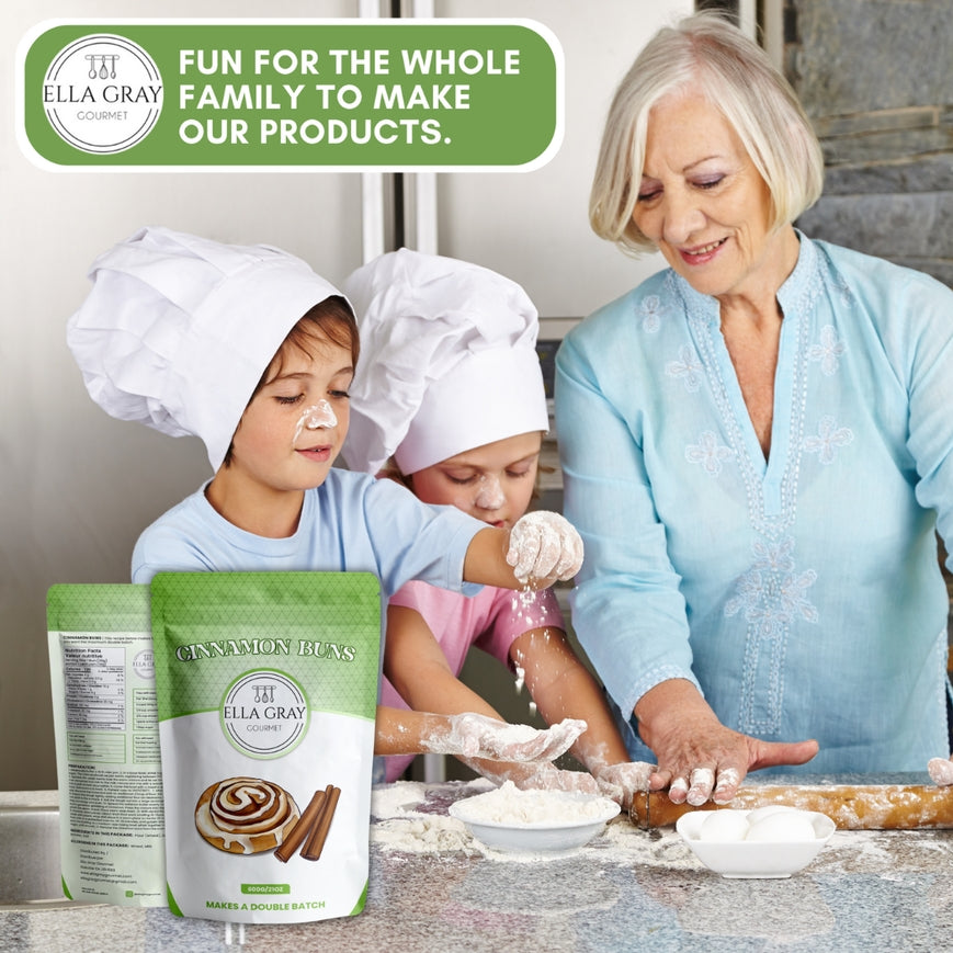 CINNAMON BUNS RECIPE MIX