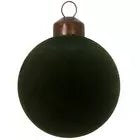 GREEN VELVET ORNAMENT