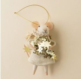 STARBRIGHT STELLA MOUSE ORNAMENT