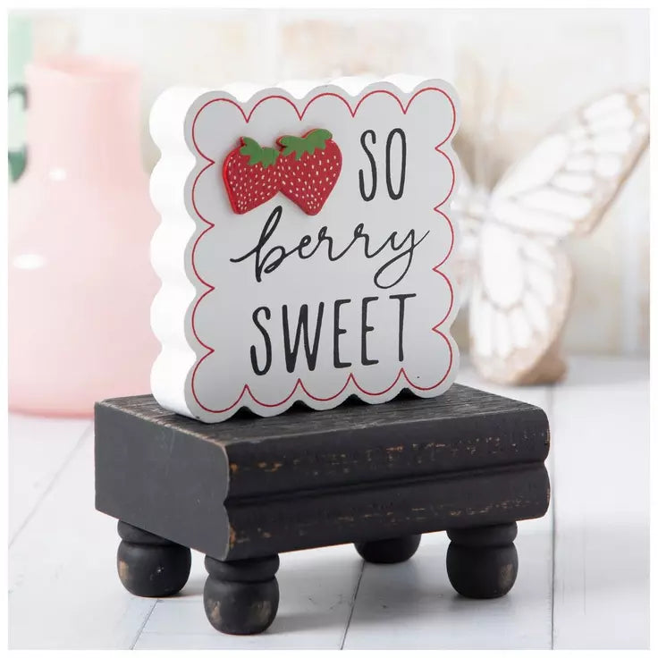 SO BERRY SWEET WOOD SIGN