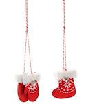 STOCKING & MITTEN ORNAMENTS