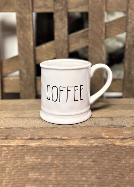 CERAMIC 'COFFEE' MUG