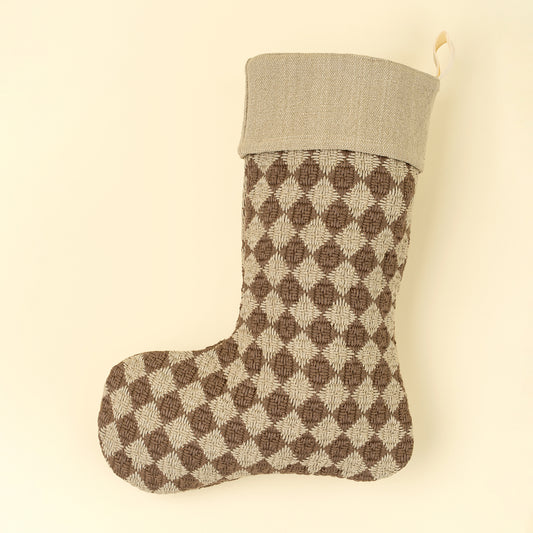 CHECK WEAVE STOCKING