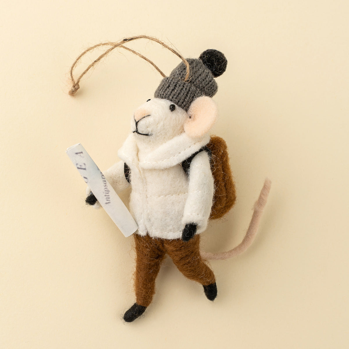 BUNDLED BENJAMIN MOUSE ORNAMENT