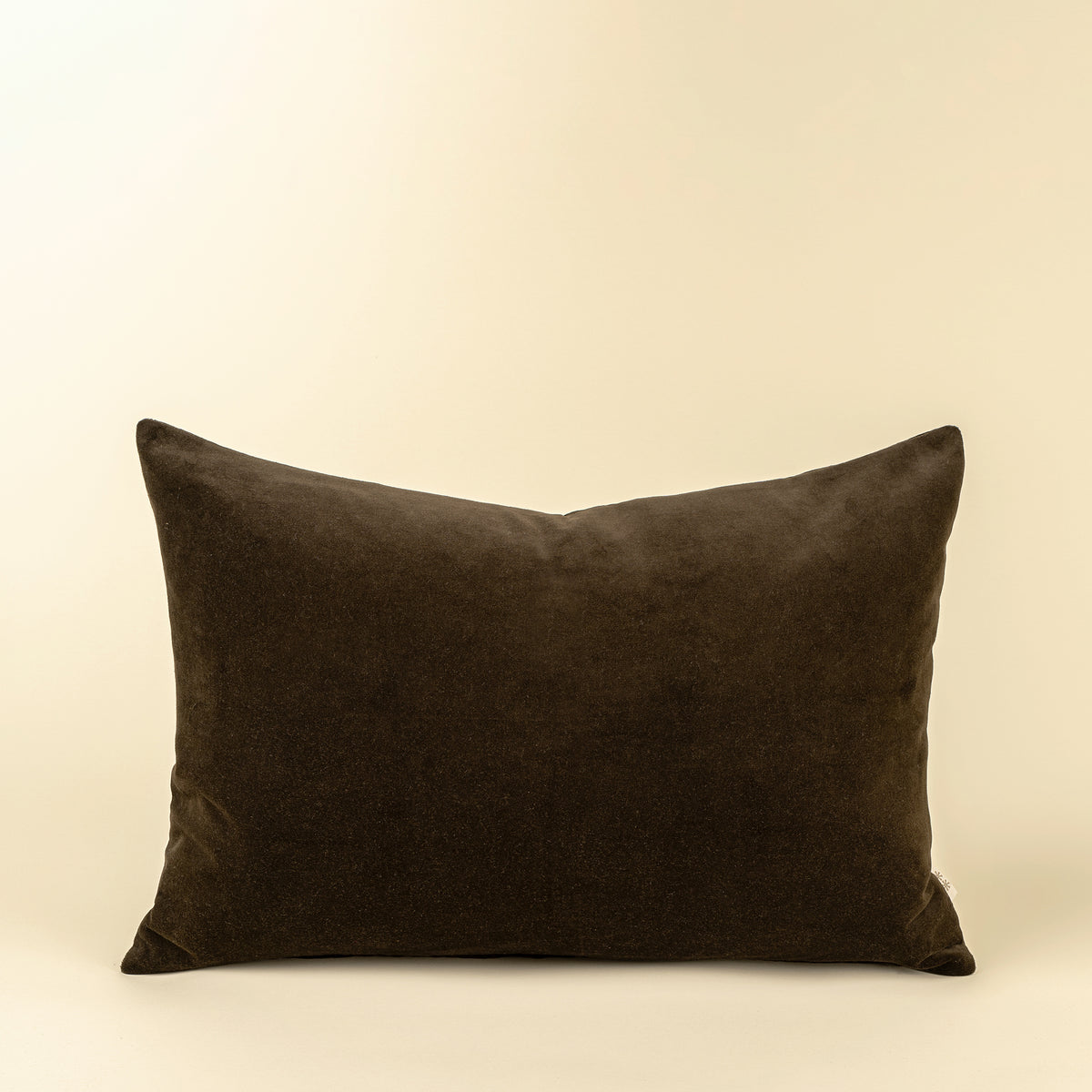 VERA LUXE VELVET PILLOW - MIDNIGHT GREEN