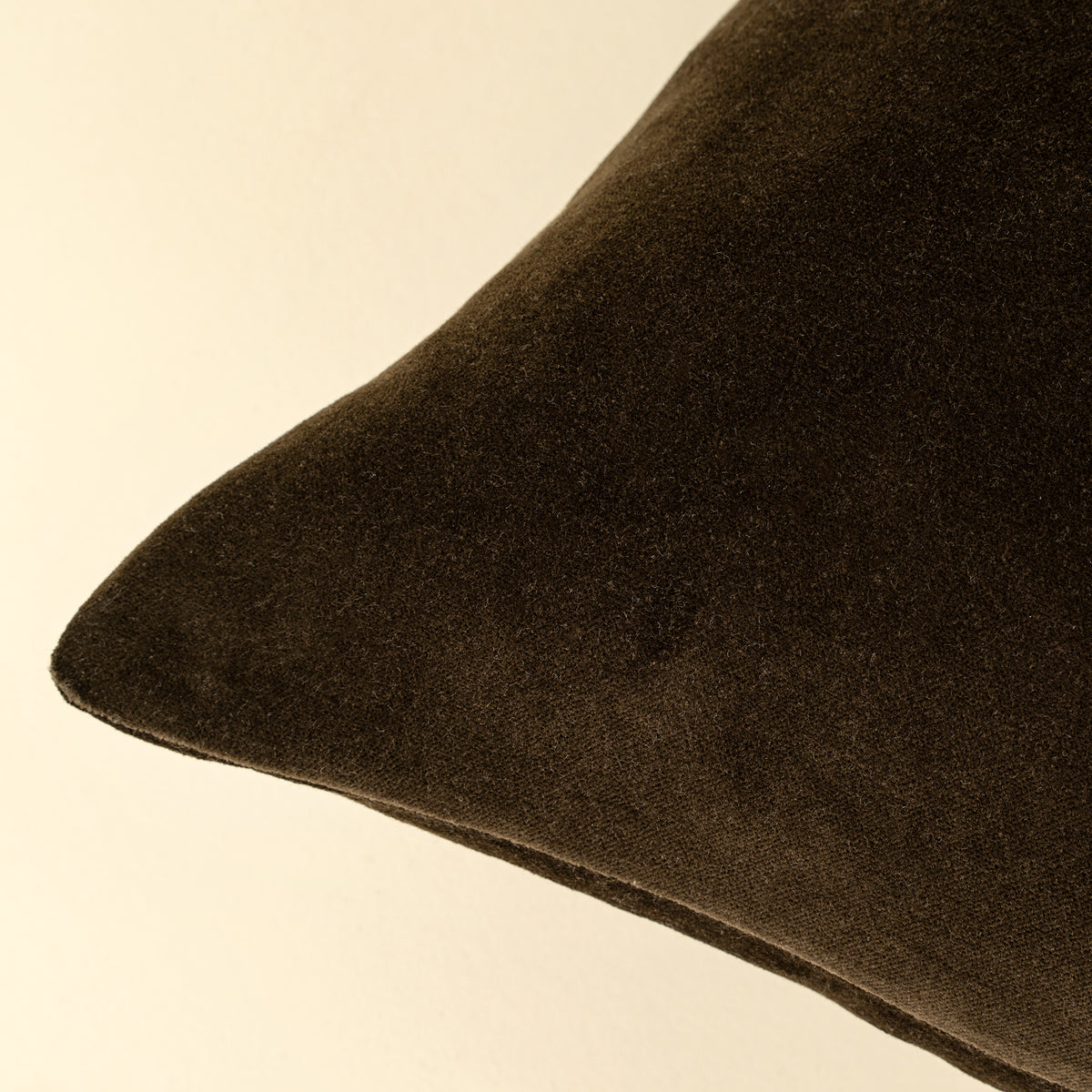 VERA LUXE VELVET PILLOW - MIDNIGHT GREEN