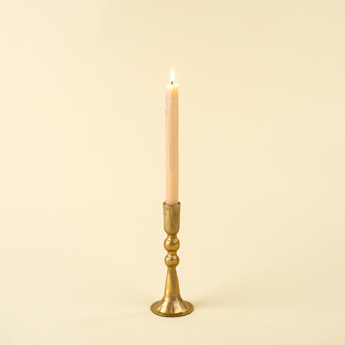 CALUM GOLD FORGED CANDLESTICK