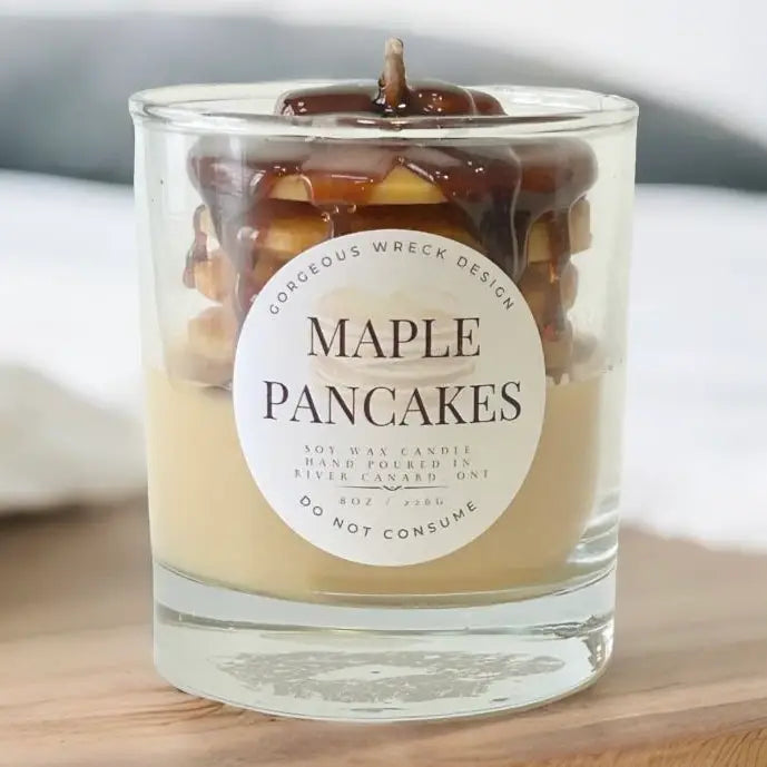 MAPLE PANCAKES DESSERT CANDLE