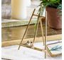 GOLD METAL BIRD EASEL